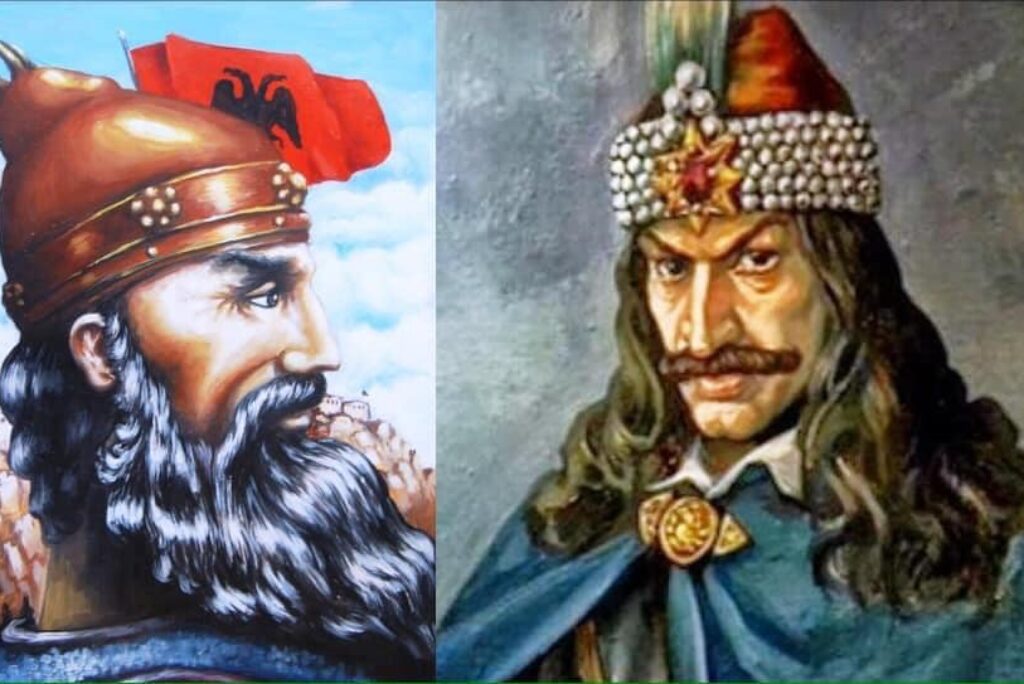 Giorgio Castriota Skanderbeg e Dracula, alleati in guerra e amici nella vita